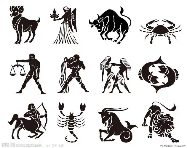 谁知道12星座图标?12个都发上来.