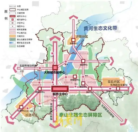 《济南市国土空间总体规划(2021-2035年)草案》(简称规划草案)在未来