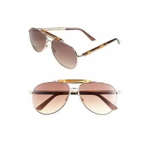 古驰gucci 女式太阳镜 gold q00106067