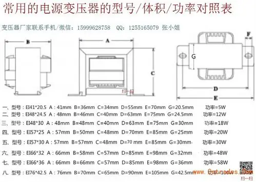 变压器220v转12v 1a低频ei48型电源变压器