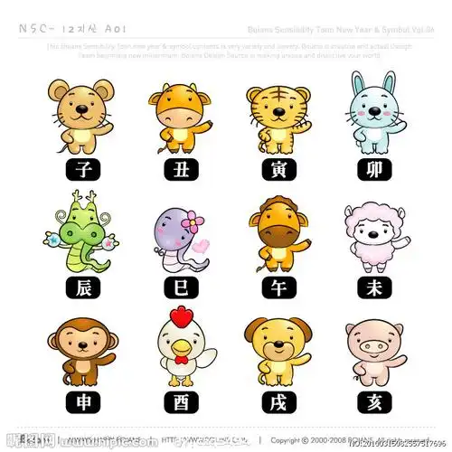 键 词:可爱卡通12生肖矢量素材 卡通 可爱 生肖 12生肖 十二
