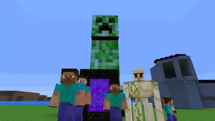 我的世界史蒂夫是怎么进入苦力怕的身体里面