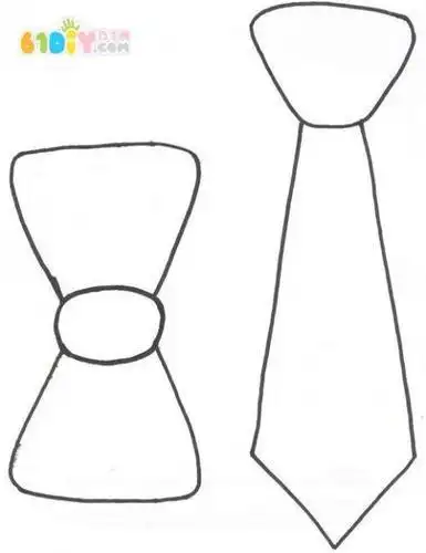 皇族领结简笔画帅气衬衫简笔画关键词  领结黑色简笔画