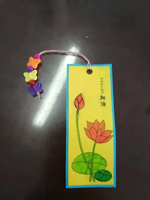 洛一高附小一年级读书活动——小小的书签