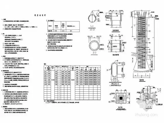 墩基础布置及结构说明
