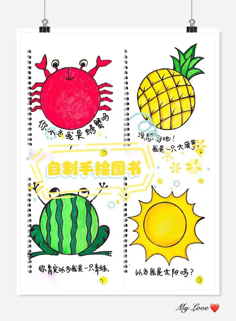 自制手绘绘本.这样的绘本简单容易上手,快行动起来吧 #自制绘 - 抖音