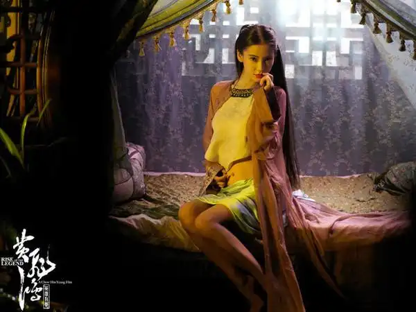 新《黄飞鸿》曝angelababy大尺度性感剧照