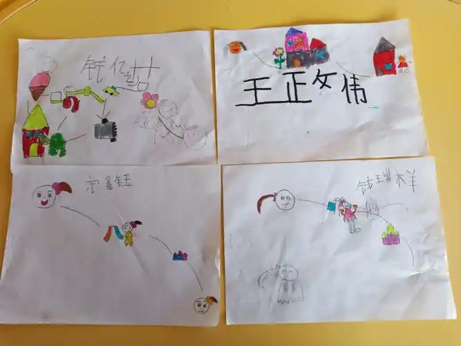 油坊幼儿园大班主题教育活动——给好朋友写信