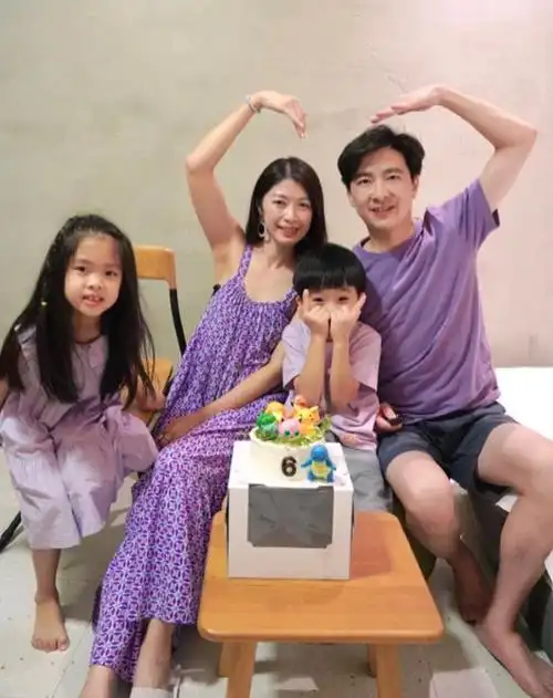 林志颖弟弟全家确诊新冠,妻子晒合影为儿子庆生,亲吻孩子画面温馨