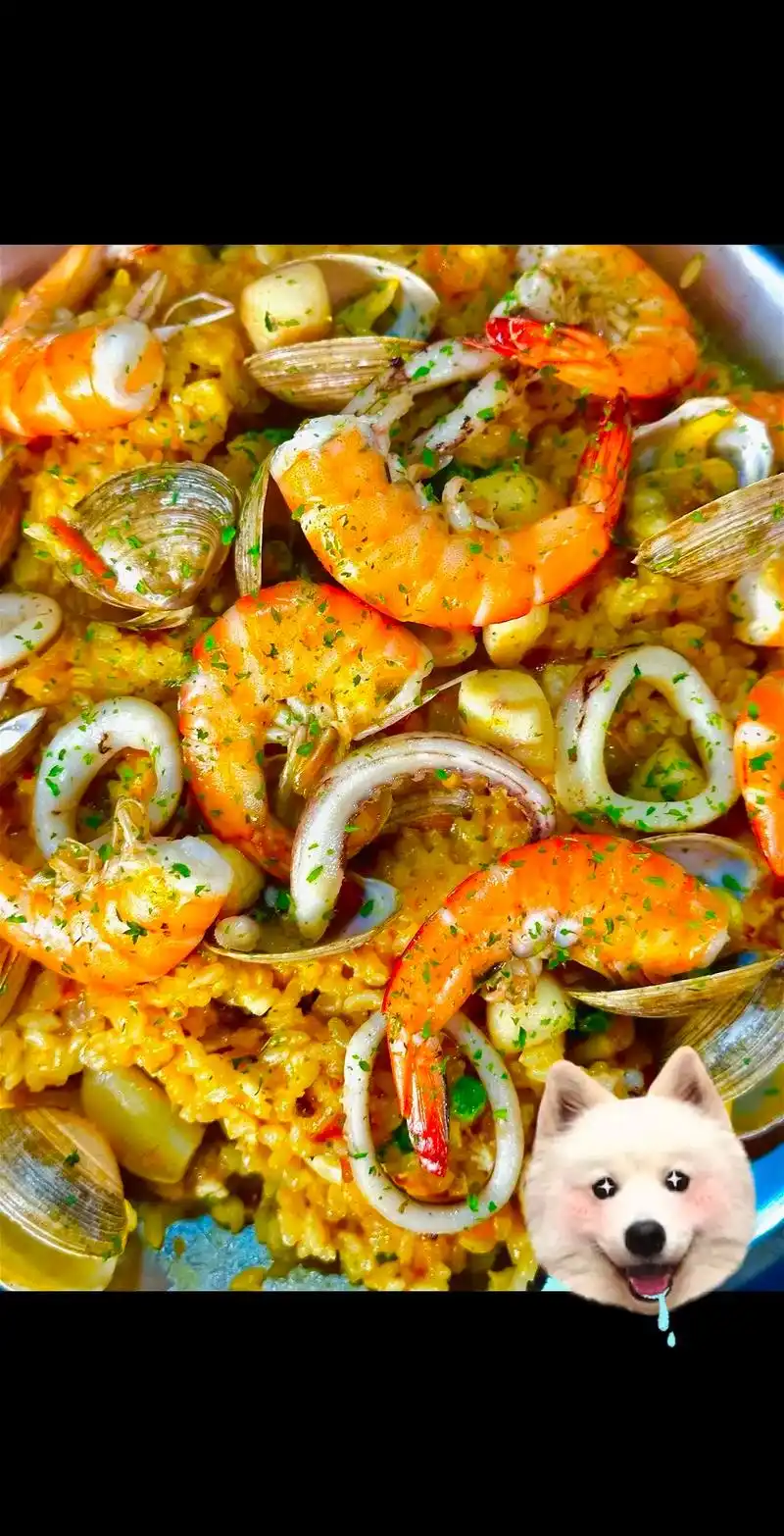 今天带来的西班牙海鲜饭,感谢大家的关注.谢谢大家的爱,今天来 - 抖音