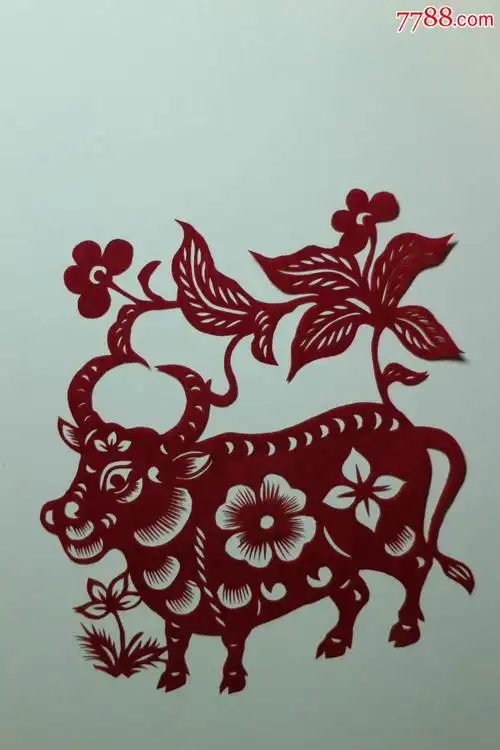 名家剪纸--牛系列
