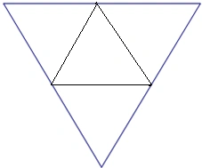 请在图中再画一个正三角形,使三角形的个数变成5个_百度教育