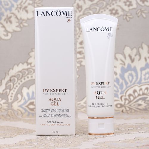 兰蔻lancome uv小白管空气感隔离乳bb霜 素颜霜清爽spf50  防晒霜