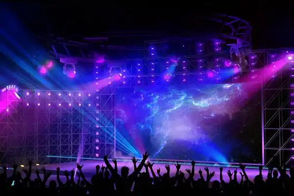 歌唱比赛酷炫音乐会音乐节演唱会灯光大图