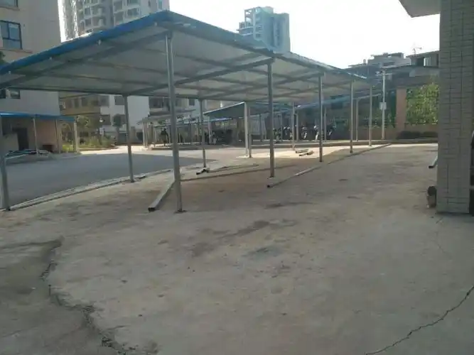 全东莞承接各种简易铁棚搭建彩钢瓦建造搭铁皮棚车棚雨棚阳光棚