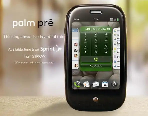 胖梨palm pre 六月将和苹果iphone大战