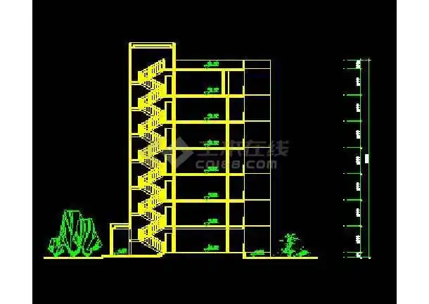 跃层式住宅平面图