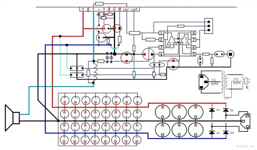 [ic后级] 还是lm3886,有点不死心