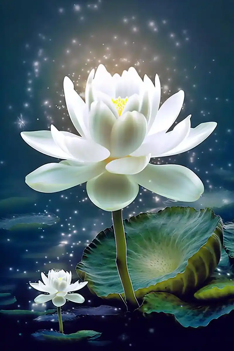 净世白莲.#图文热点来了 穿越万年的净世白莲,哪一朵是你的救 - 抖音