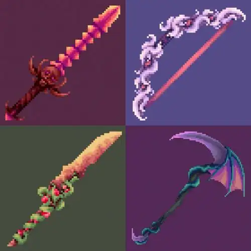 【我的世界】像素武器 仿克苏鲁风格