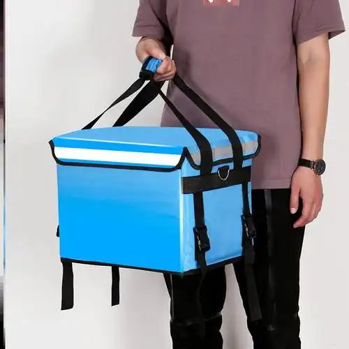 熟食外卖保温箱冬季放馒头卖包子馒头骑手炒菜早餐户外保x温箱送