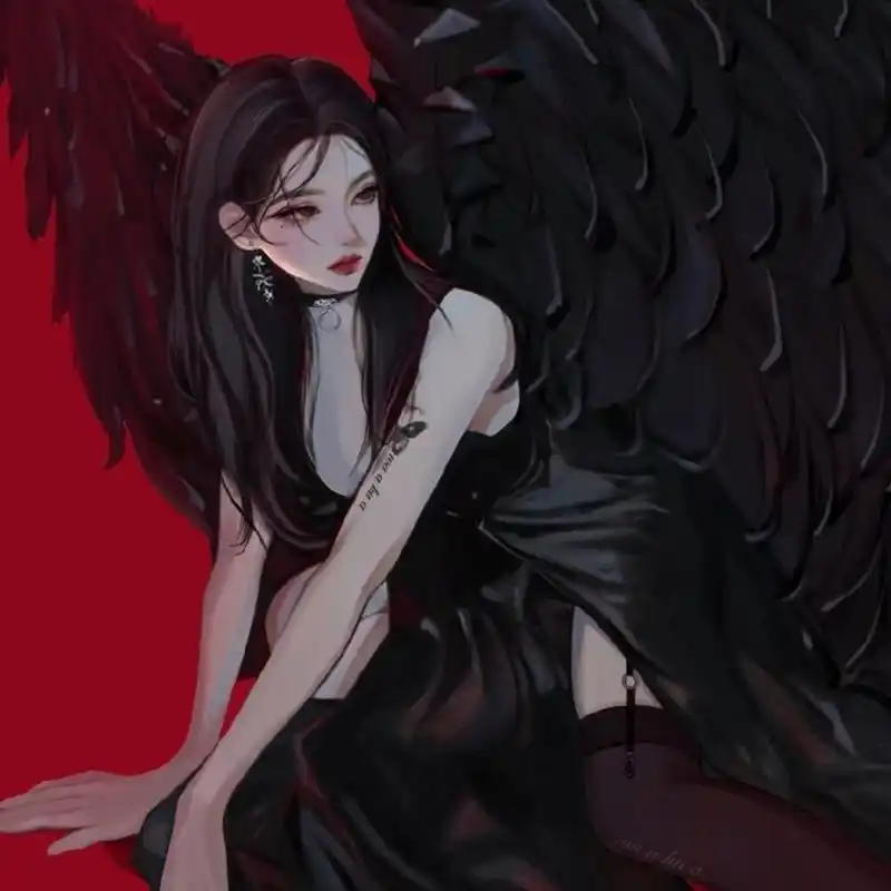 动漫霸气侧漏的女头