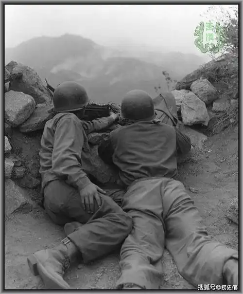 老照片:朝鲜战争美国王牌军骑1师,志愿军有多厉害差点让它全军覆没