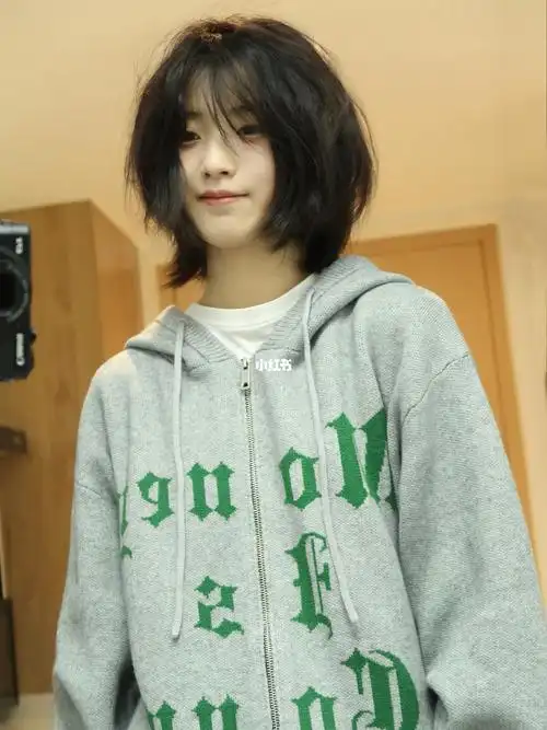 氛围感日系少年感短发