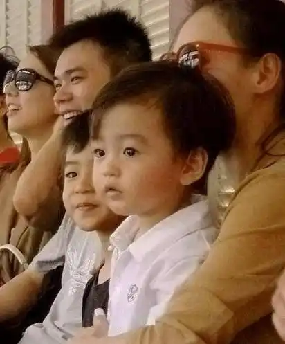 小林青霞3个儿子长大了,2岁小儿子会走路,14岁谢振轩身高超170cm_振南