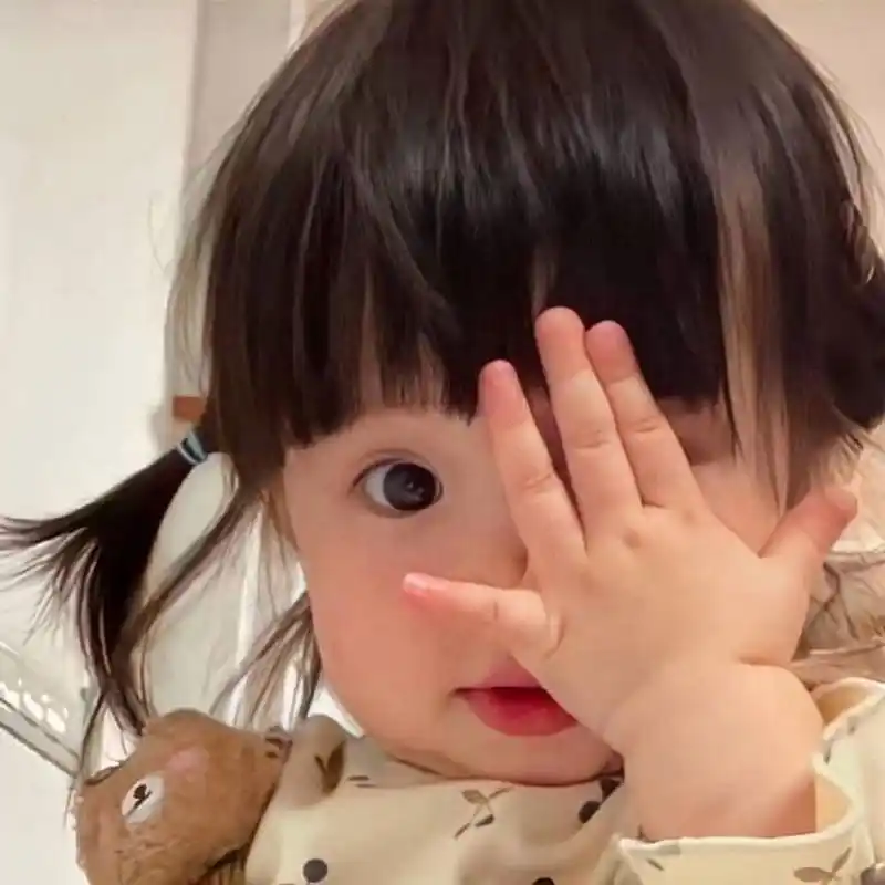 这也太太太q了叭～萌娃头像分享 搞怪可爱,每张都好爱! 礼貌拿图哦