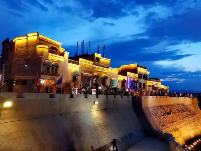 夜游新疆喀什老城