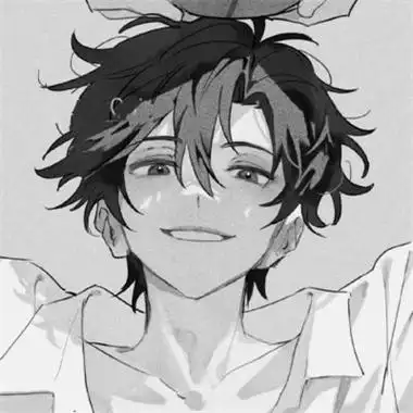 痞帅黑白动漫男头像图片114张_男生动漫头像_头像屋