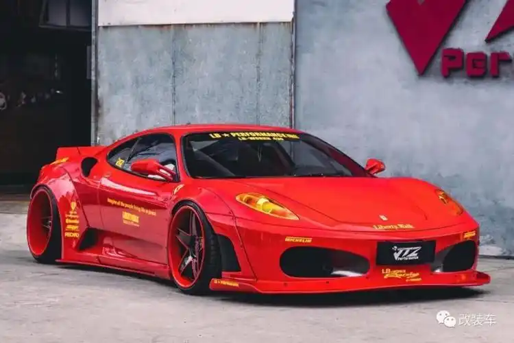 lb宽体法拉利f40紧密制作中预计亮相2023年东京改装展