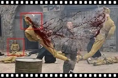 电视剧《抗日奇侠》中"手撕鬼子"一幕