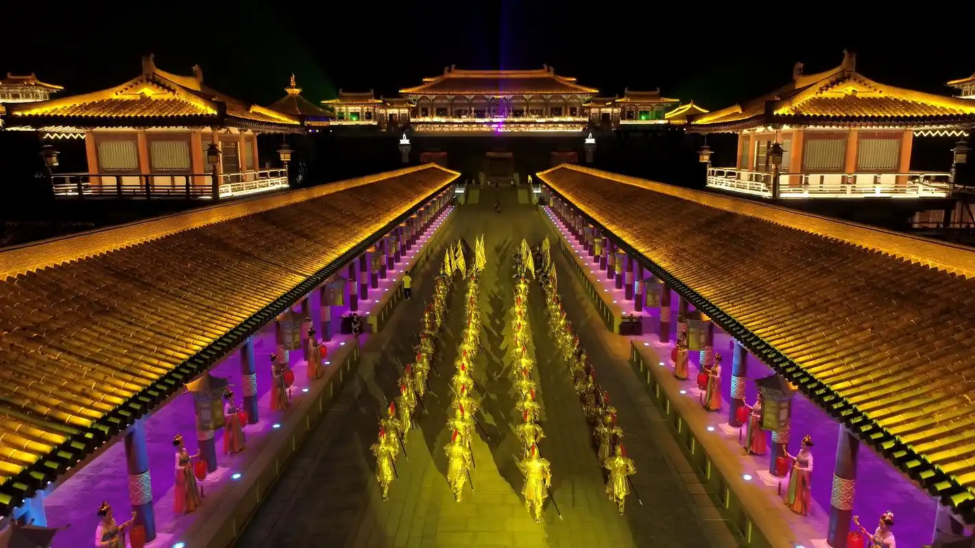 夜游项目助力,新业态加持,襄阳盛世唐城实现游客量翻番