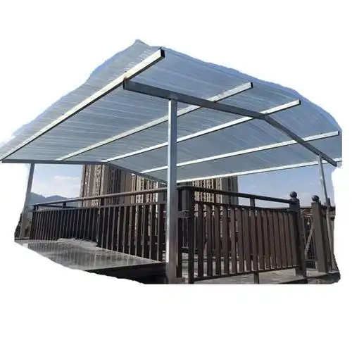 钢结构彩钢瓦棚搭建 铝瓦雨棚 厂房隔热库房屋顶材料防漏铁皮家用已售