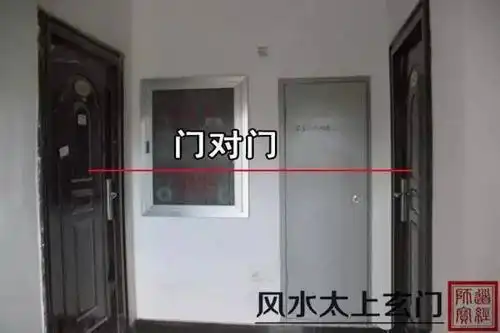 【原创】阳宅—两门,相对相冲-化解之法