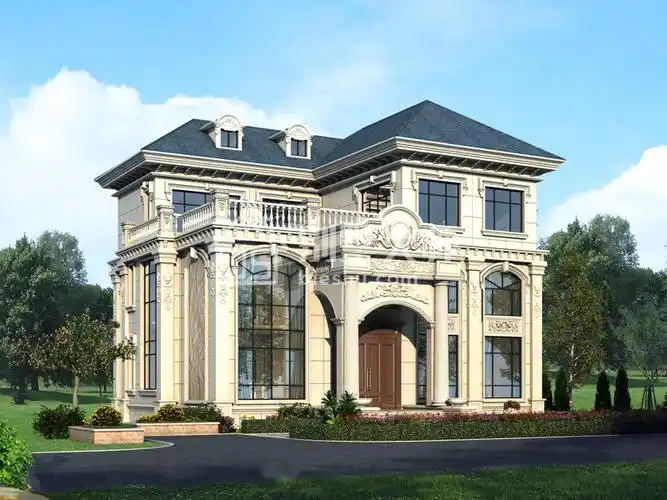 奢华欧式独栋三层别墅,不愧为欧式中的经典