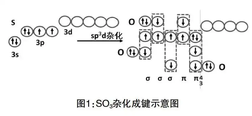 要] 針对无机化学专业书籍和网络中so3和clo3两种分子成键的杂化轨道