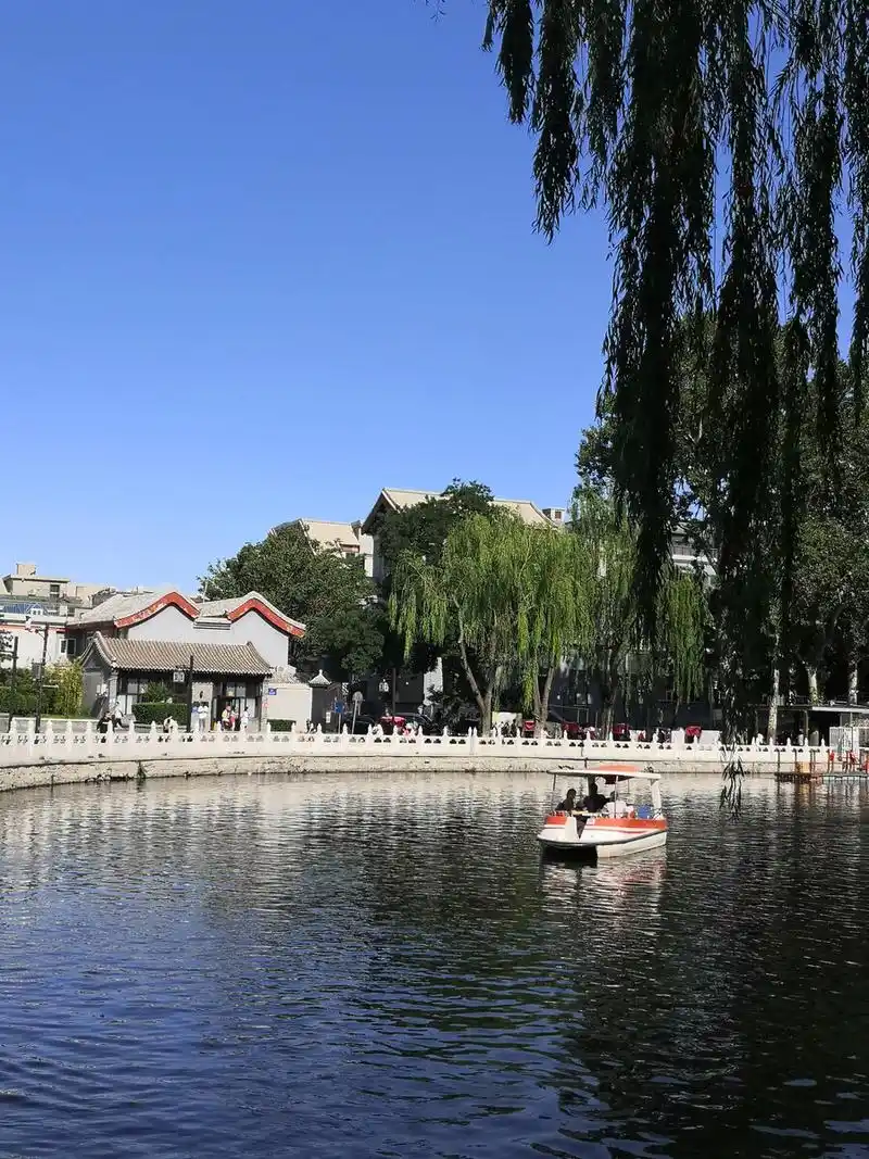 美丽北京什刹海钟鼓楼