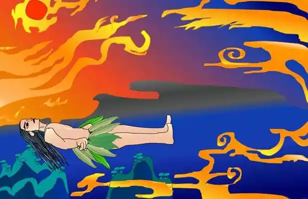 夸父追日的神话故事