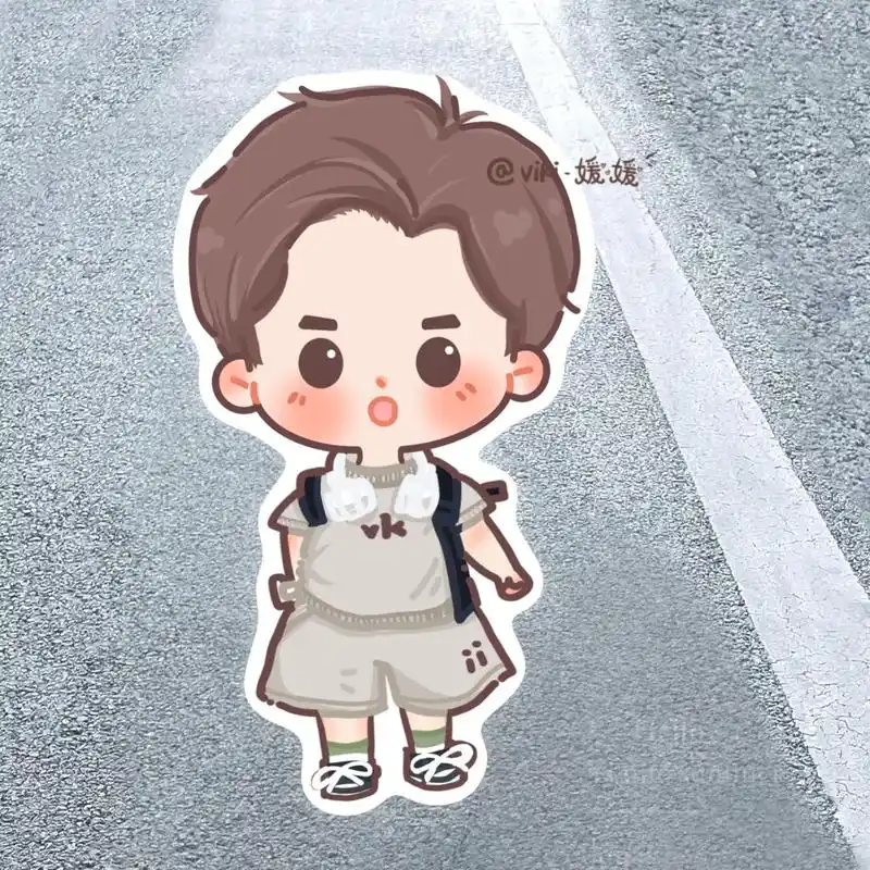 q版卡通人物小男孩