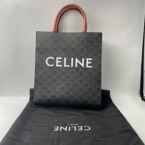 celine瑟琳老花琴谱托特包大号99新s级