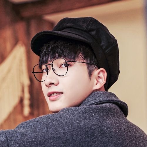 八角帽男韩版潮文艺复古帽子秋冬天新款森系日系个性画家帽女情侣