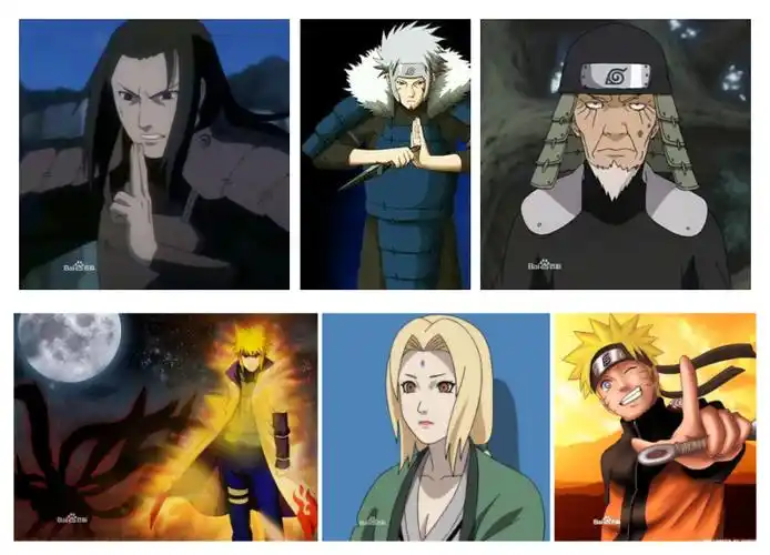 求火影忍者一代到六代人物最帅气照片