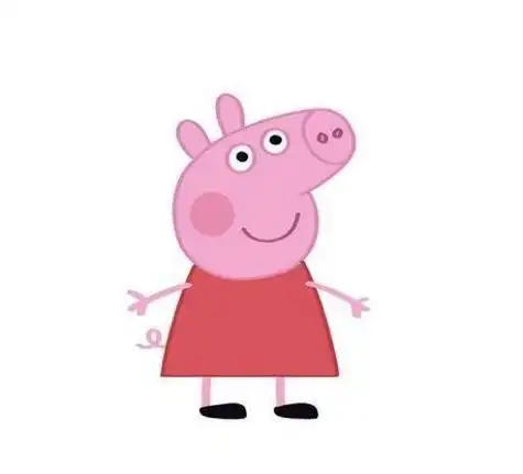 小猪佩奇一家四口头像简笔画