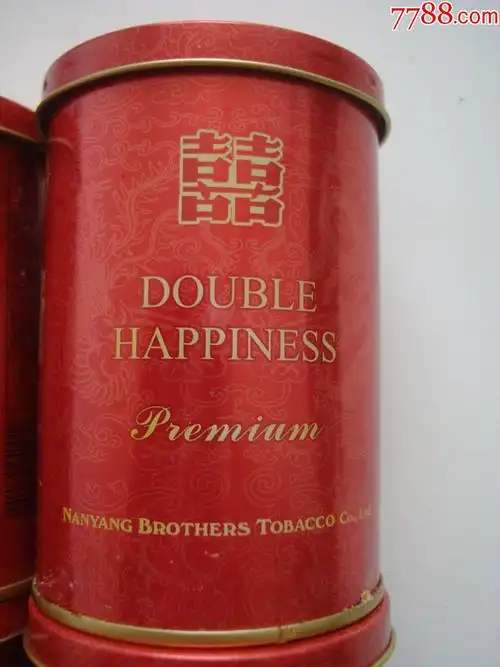 香港――红双喜吉祥龙凤――50支装听盒铁盒――4盒合售