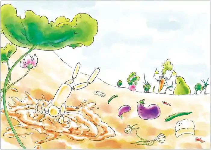 一园青菜成了精绘本