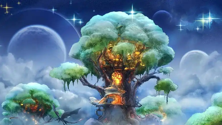 梦幻般的世界 iphone 壁纸