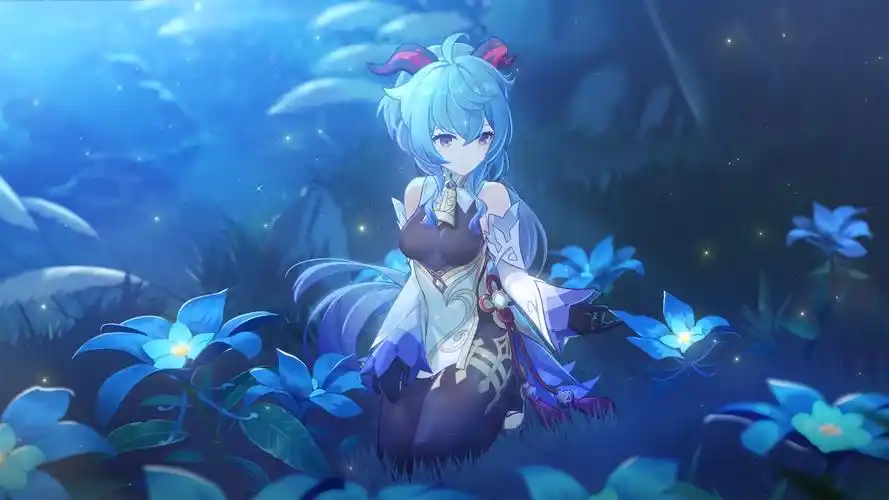 原神甘雨唯美桌面壁纸